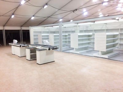 Kaunas internasjonale lufthavn, Litauen - Levering og installasjon av kommersielt utstyr
